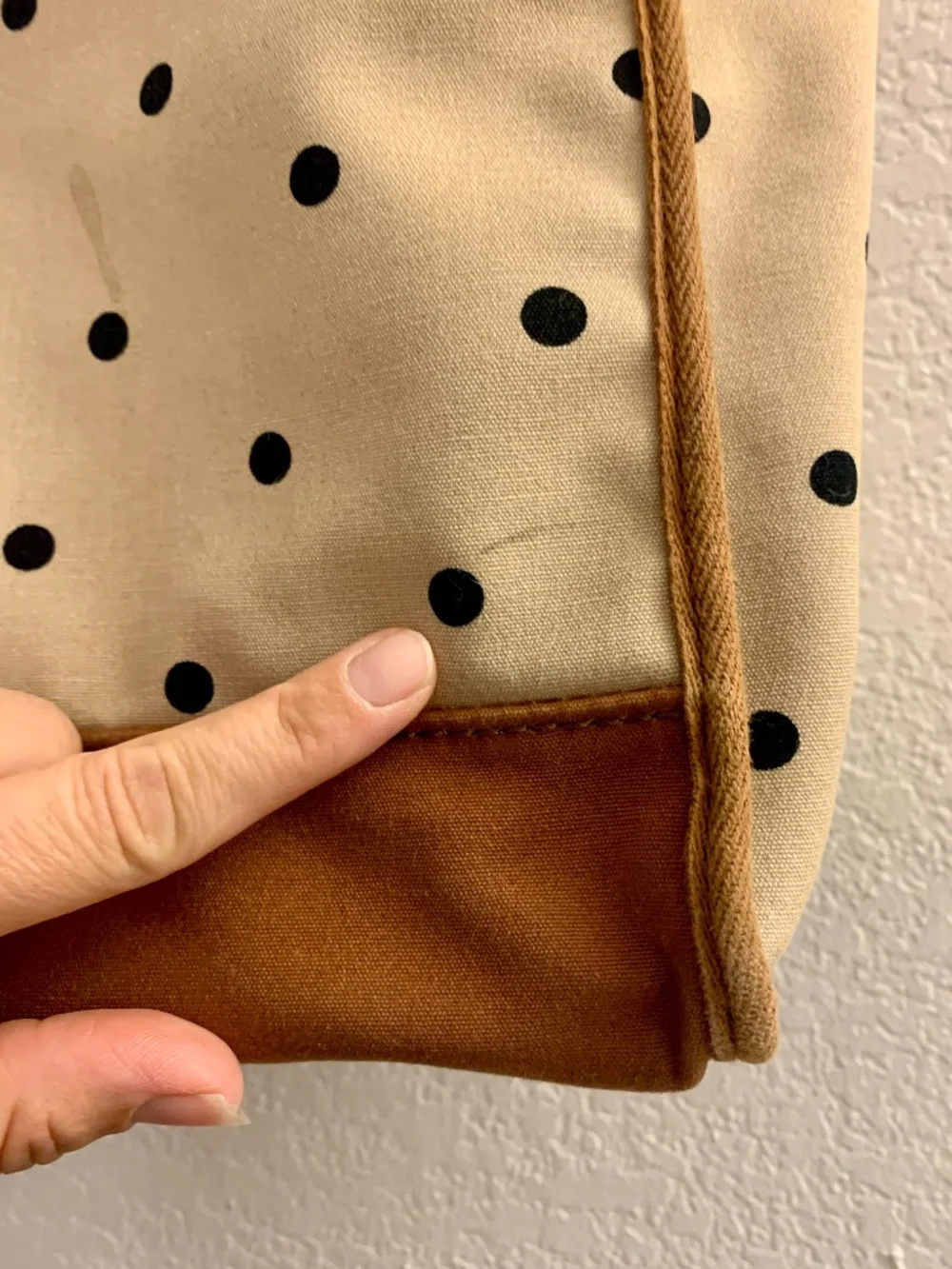 Fossil Passport E W Satchel Kki Top Handle Bag - LOTS OF WEAR